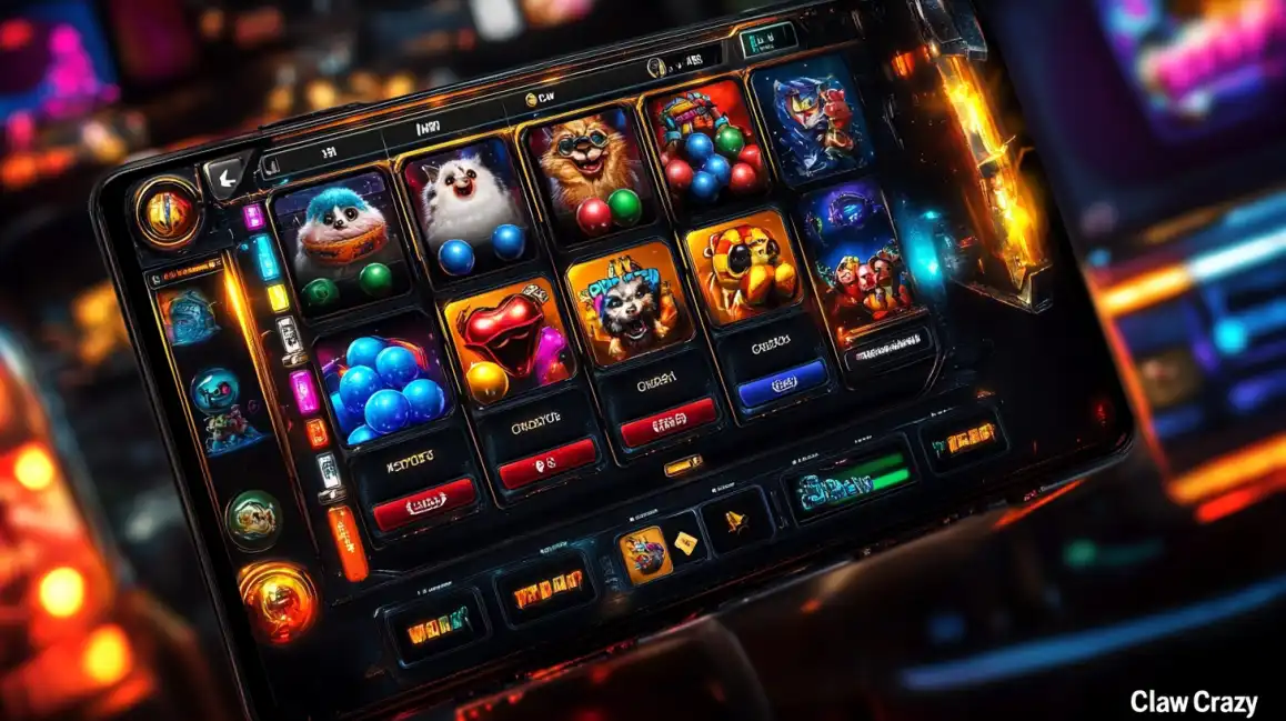 Tablet displaying casino games interface representing GamStop integration for self-exclusion