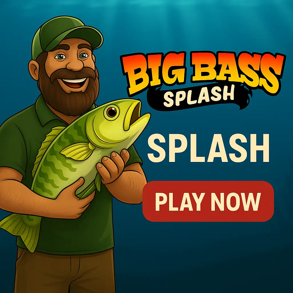 Big Bass Splash slot game featuring enhanced fishing gameplay with bigger rewards