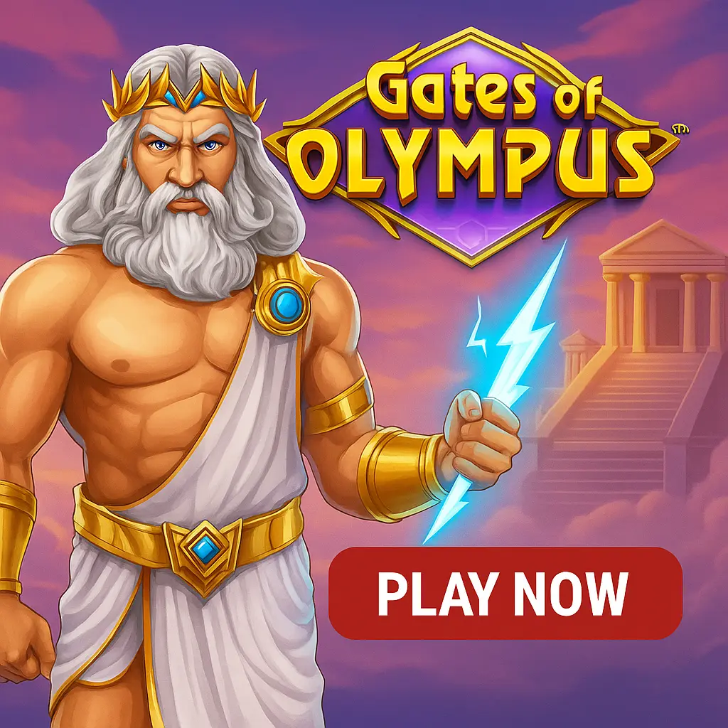 Gates of Olympus slot game featuring Zeus and ancient Greek mythology theme